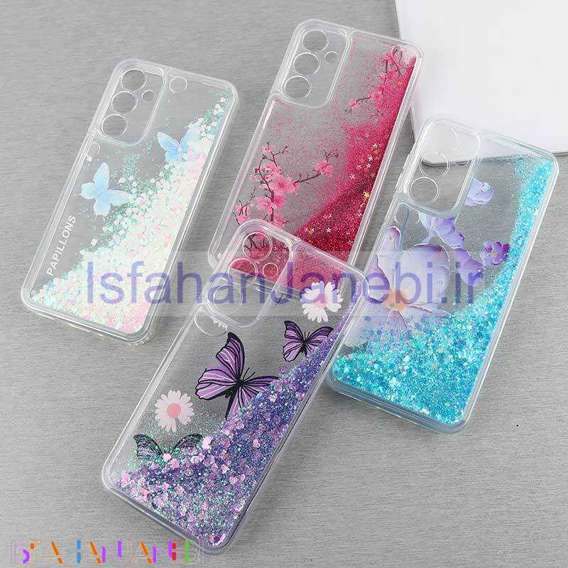 اصفهان جانبی-قاب آکواریومی سامسونگ Galaxy A16 4G / A16 5G طرح دار کوک محافظ لنزدار