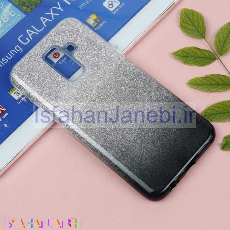 اصفهان جانبی-قاب اکلیلی Samsung A6 Plus سفید مشکی