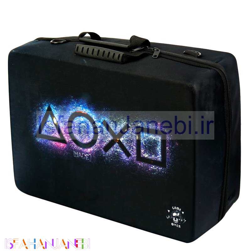 اصفهان جانبی-کیف کنسول بازی PS5 طرح دکمه دسته بازی کد 2