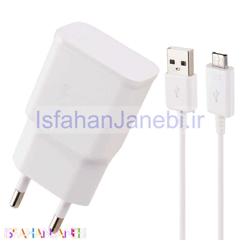 اصفهان جانبی-شارژر دیواری فست شارژ Arson S10 2A 10W + کابل میکرو یو اس بی