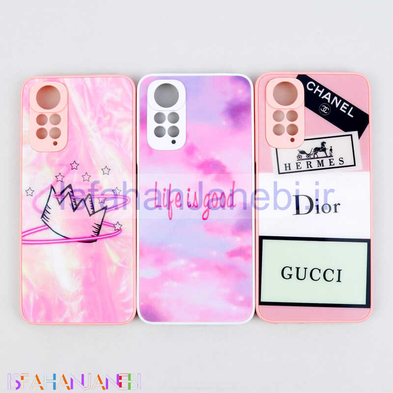 اصفهان جانبی-قاب محافظ لنزدار لیزری طرحدار Xiaomi Redmi Note 11 / 11s