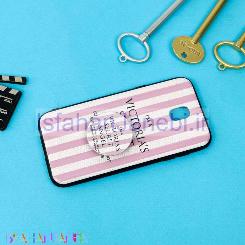 اصفهان جانبی-قاب فانتزی برجسته + پاپ سوکت طرح ویکتوریا سامسونگ J5 Pro سری D