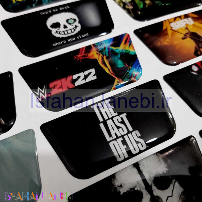 اصفهان جانبی-برچسب تاچ پد دسته بازی PS5 بسته 40 عددی