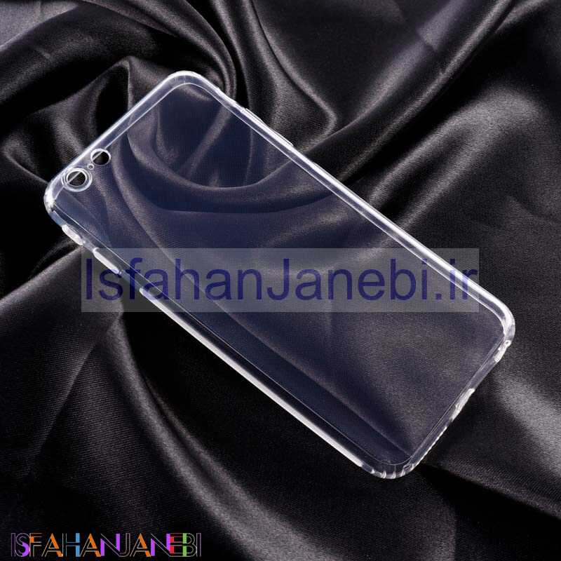 اصفهان جانبی-قاب ژله ای ساده بی رنگ محافظ لنزدار iPhone 6 Plus / 6s Plus