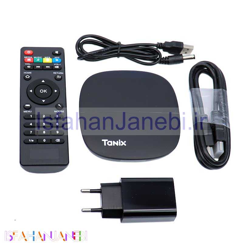 اصفهان جانبی-اندروید باکس Tanix H1 8GB + ریموت کنترل
