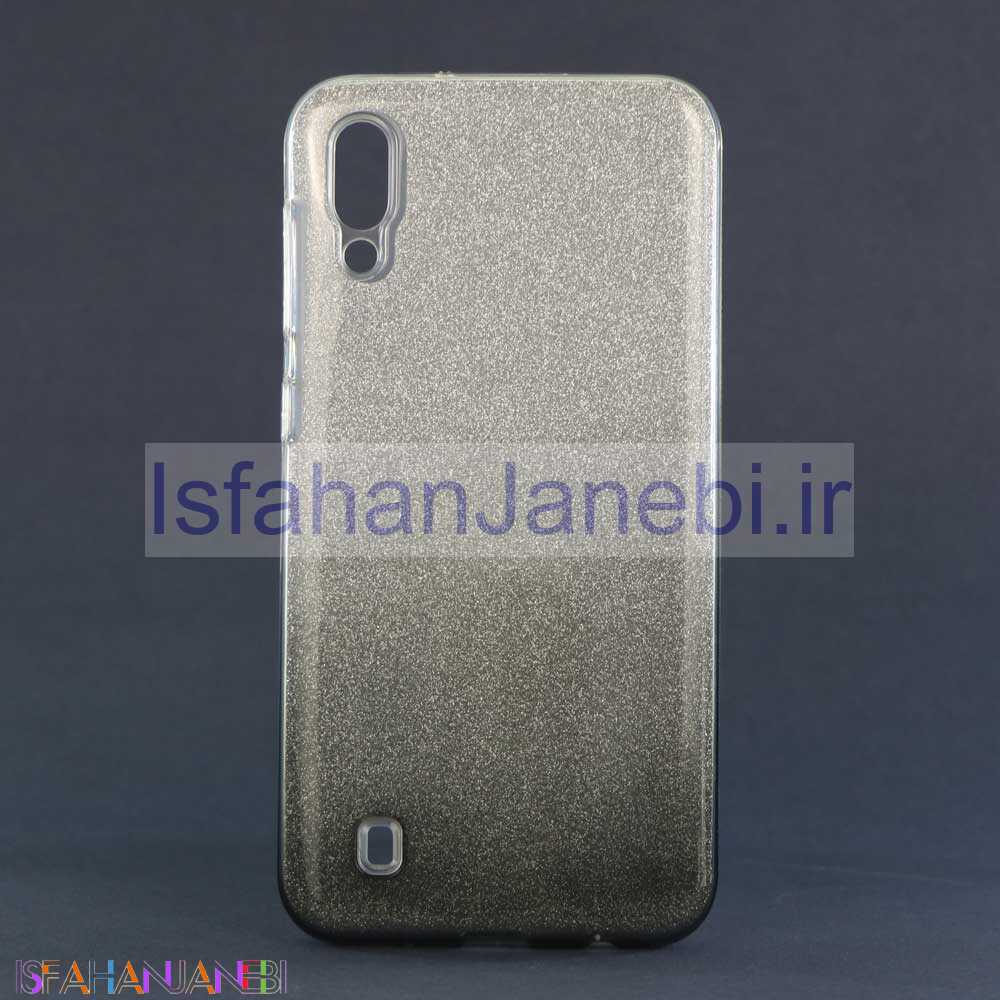 اصفهان جانبی-قاب اکلیلی دورنگ Samsung M10 سفیدمشکی