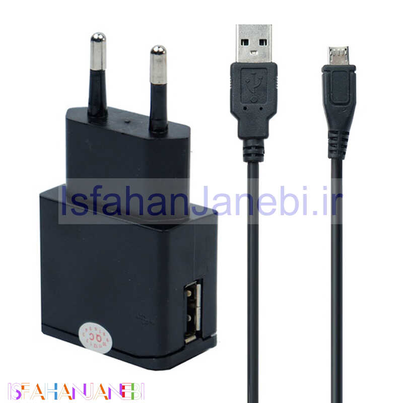 اصفهان جانبی-شارژر دیواری Sony EP800 + کابل میکرو یو اس بی