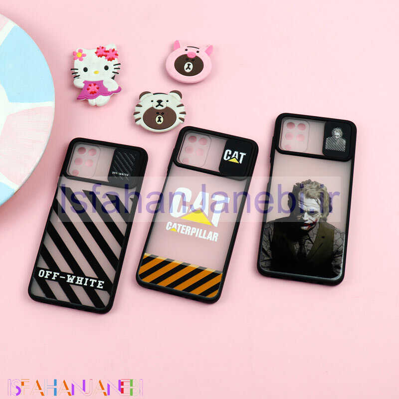 اصفهان جانبی-قاب محافظ لنز دار کشویی طرحدار پسرانه Samsung A12 سری B