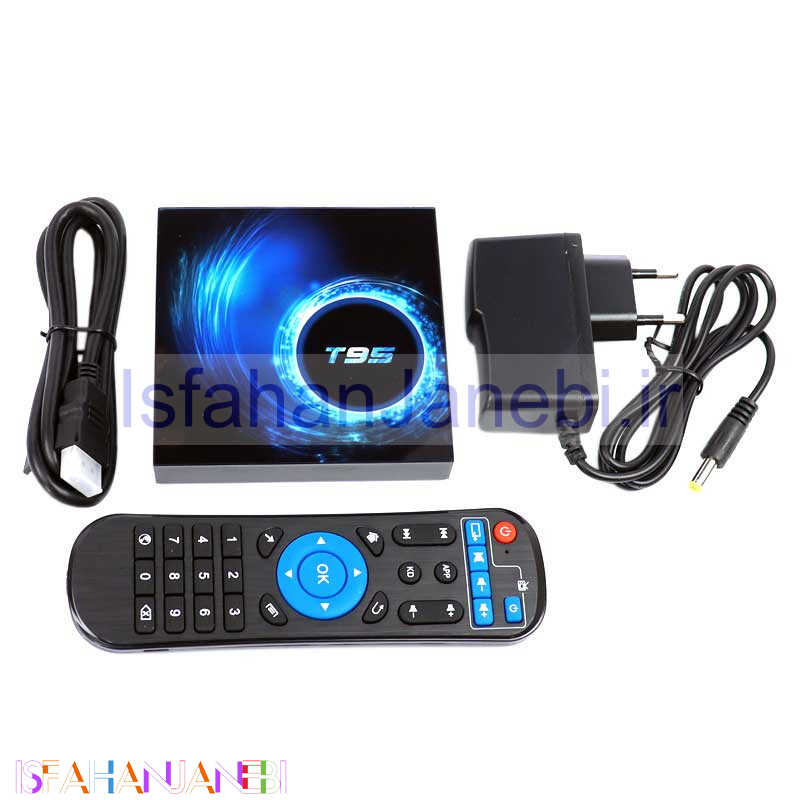 اصفهان جانبی-اندروید باکس Sunvell T95 16GB 4K + ریموت کنترل