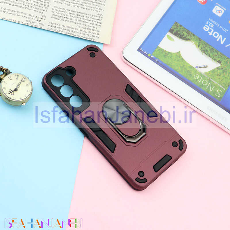 اصفهان جانبی-قاب ضد ضربه محافظ لنزدار هولدر دار بتمن Samsung Galaxy S22 سری A