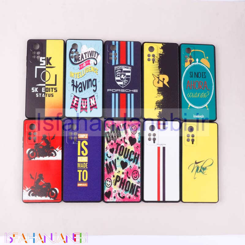 اصفهان جانبی-قاب دور ژله ای طرحدار پسرانه محافظ لنزدار ایرانی Xiaomi Redmi Note 11 Pro