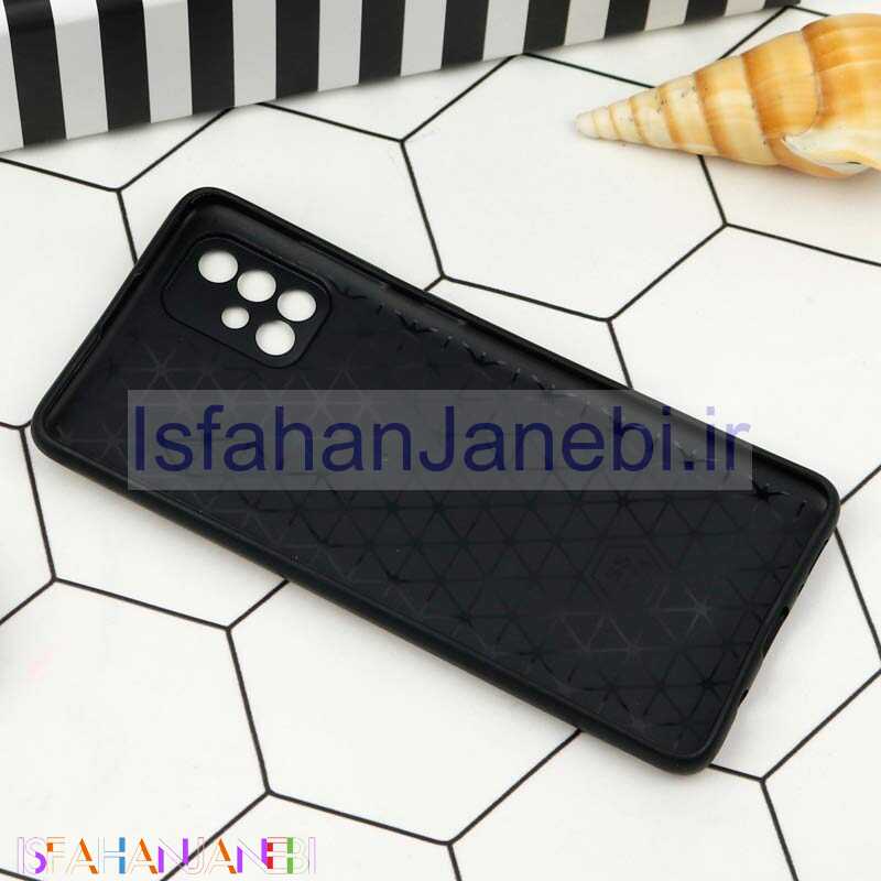 اصفهان جانبی-قاب محافظ لنزدار چرمی BURBERRY سامسونگ A71