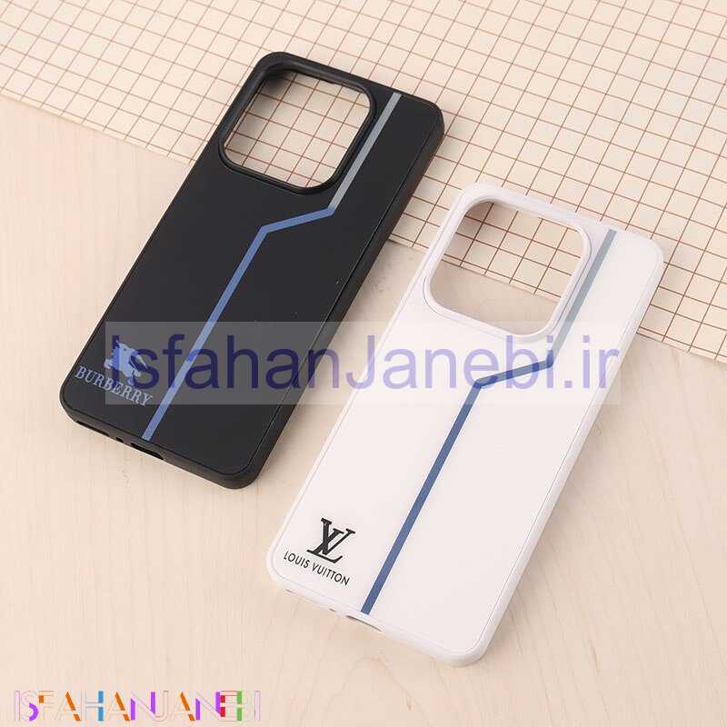 اصفهان جانبی-قاب PC شیائومی Redmi Note 14 5G طرح Louis Vuitton/Burberry