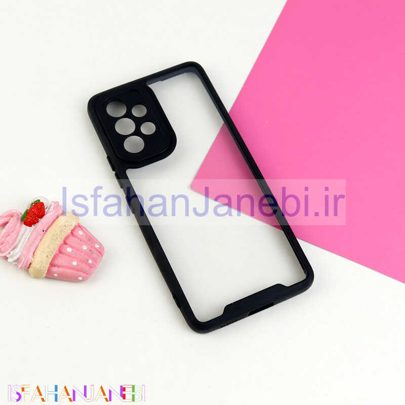 اصفهان جانبی-قاب ضد ضربه پشت شفاف Q.Series محافظ لنزدار Samsung Galaxy A53 5G