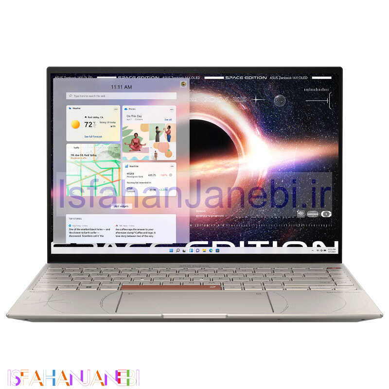 اصفهان جانبی-لپ تاپ Asus ZenBook UX5401ZAS Core i7 (12700H) 16GB 1TB SSD Intel 14" 2.8K