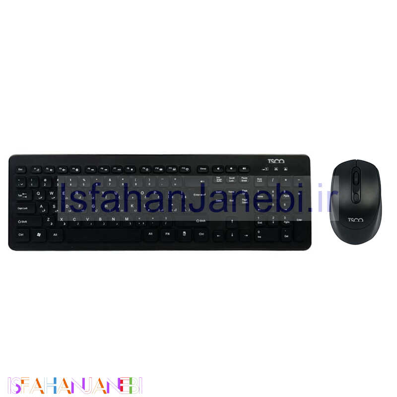 اصفهان جانبی-کیبورد و موس بی سیم تسکو TKM 7011W