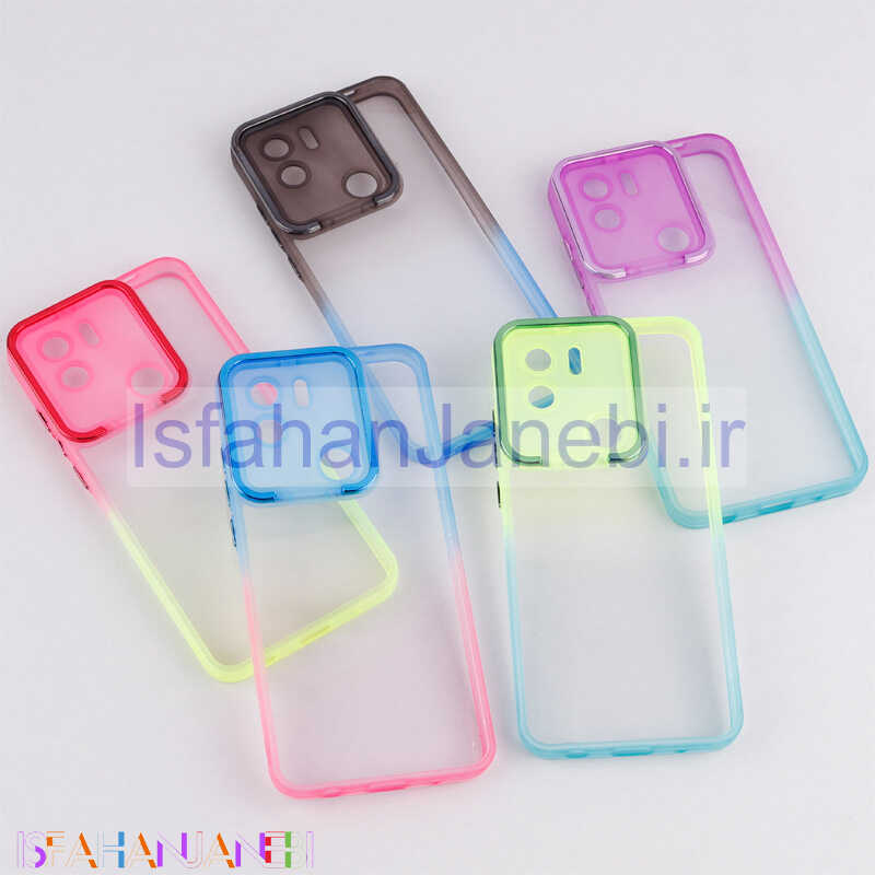اصفهان جانبی-قاب ضد ضربه استند شو دور رنگی محافظ لنزدار Xiaomi Redmi A1 Plus