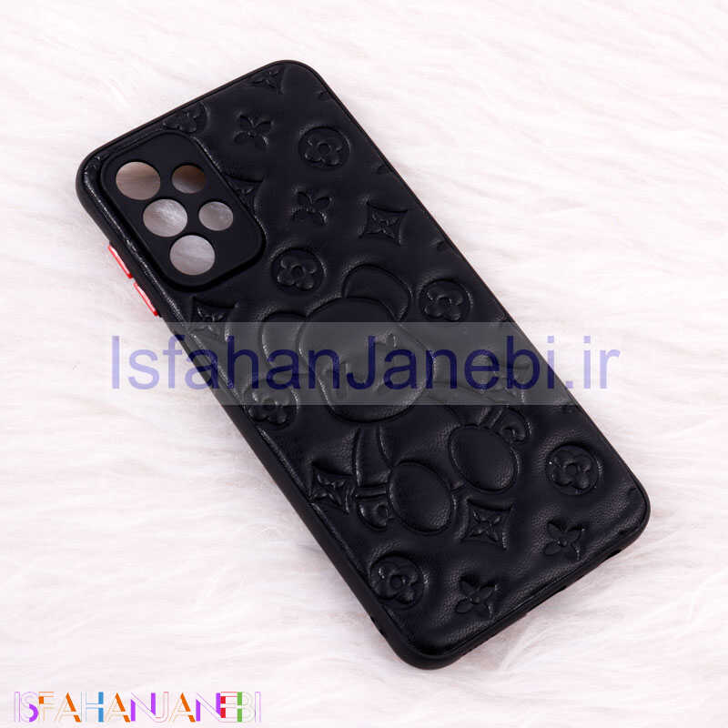 اصفهان جانبی-قاب چرمی پافر Ted محافظ لنزدار Samsung Galaxy A23