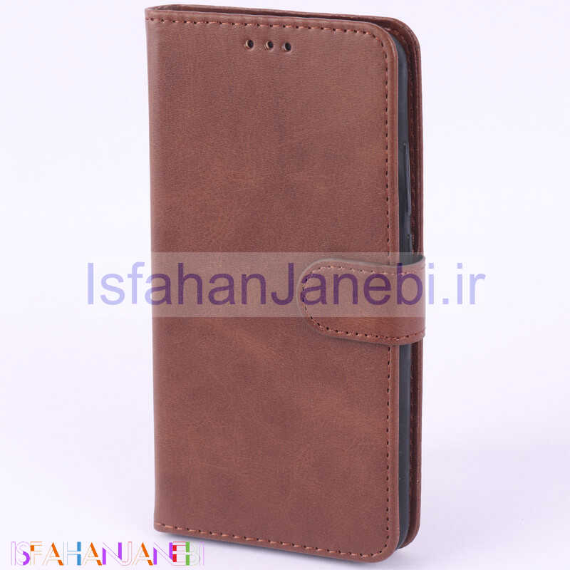 اصفهان جانبی-کیف چرمی مگنتی Xiaomi Redmi Note 8