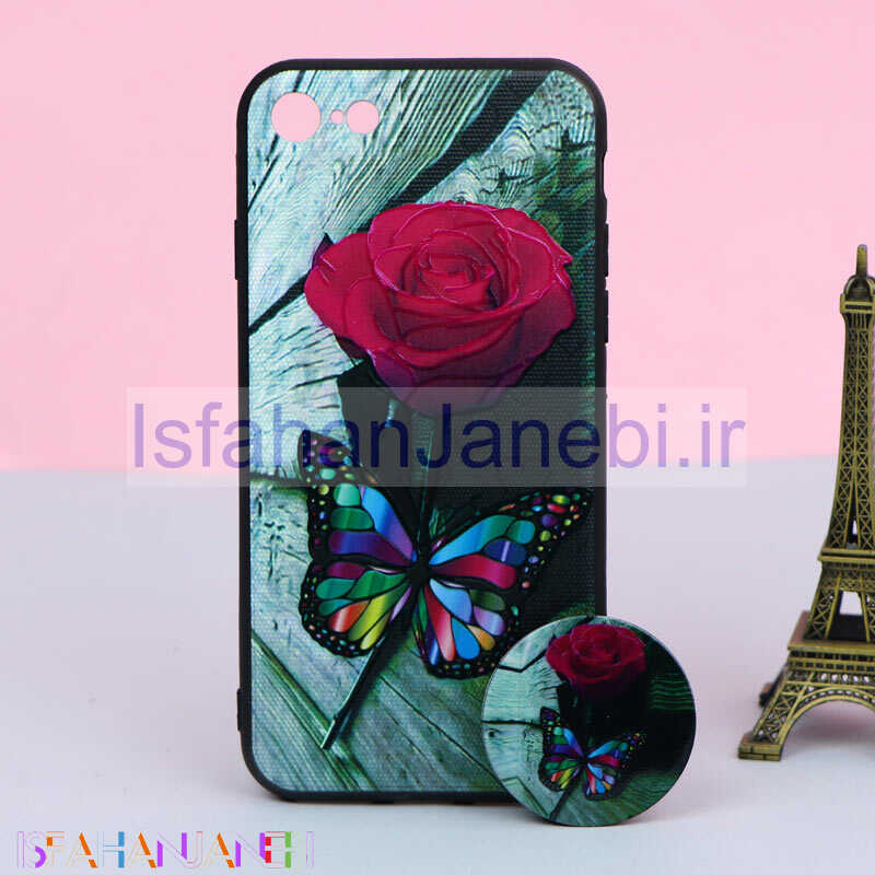 اصفهان جانبی-قاب + پاپ سوکت iPhone 7/8/SE 2020 کد7 سری B