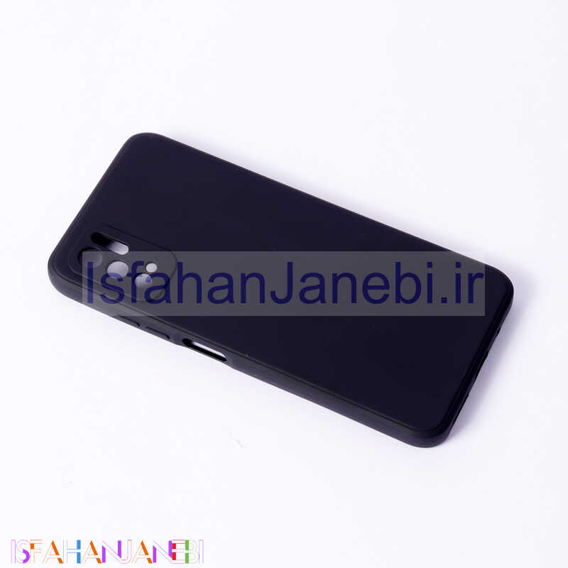 اصفهان جانبی-قاب محافظ لنزدار سیلیکونی Highcopy شیائومی Xiaomi Poco M3 Pro سری A مشکی