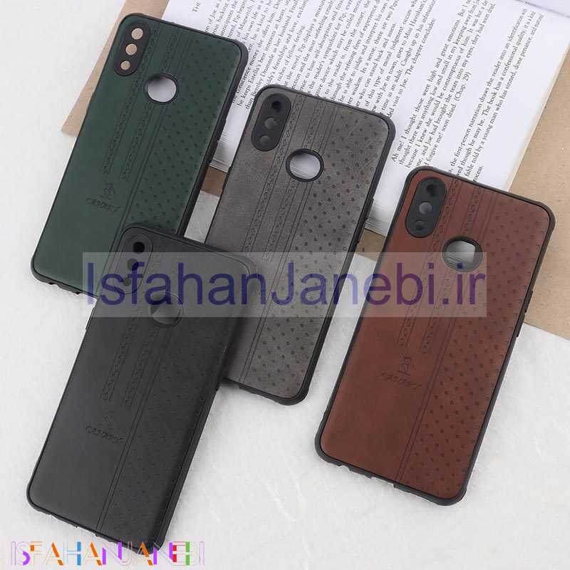 اصفهان جانبی-قاب چرمی Canary سامسونگ Galaxy A10s محافظ لنزدار