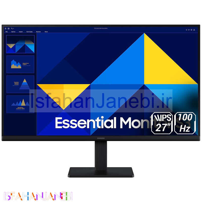 اصفهان جانبی-مانیتور سامسونگ Essential S3 S30GD سایز 27 اینچ