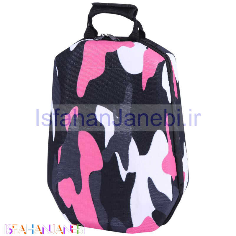 اصفهان جانبی-کیف کوله ای کنسول بازی PS5 Slim پارچه ای چریکی صورتی