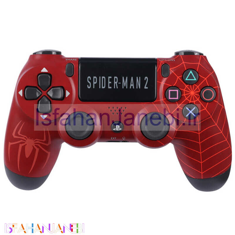 اصفهان جانبی-دسته بازی بی سیم SONY PlayStation 4 DualShock 4 طرح Spider Man 2