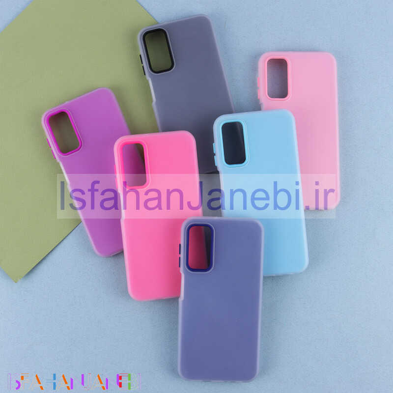 اصفهان جانبی-قاب پاستیلی مات دو تکه Samsung Galaxy A24 4G