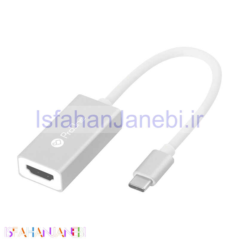 اصفهان جانبی-کابل تبدیل ProOne PHU555 Type-C to HDMI
