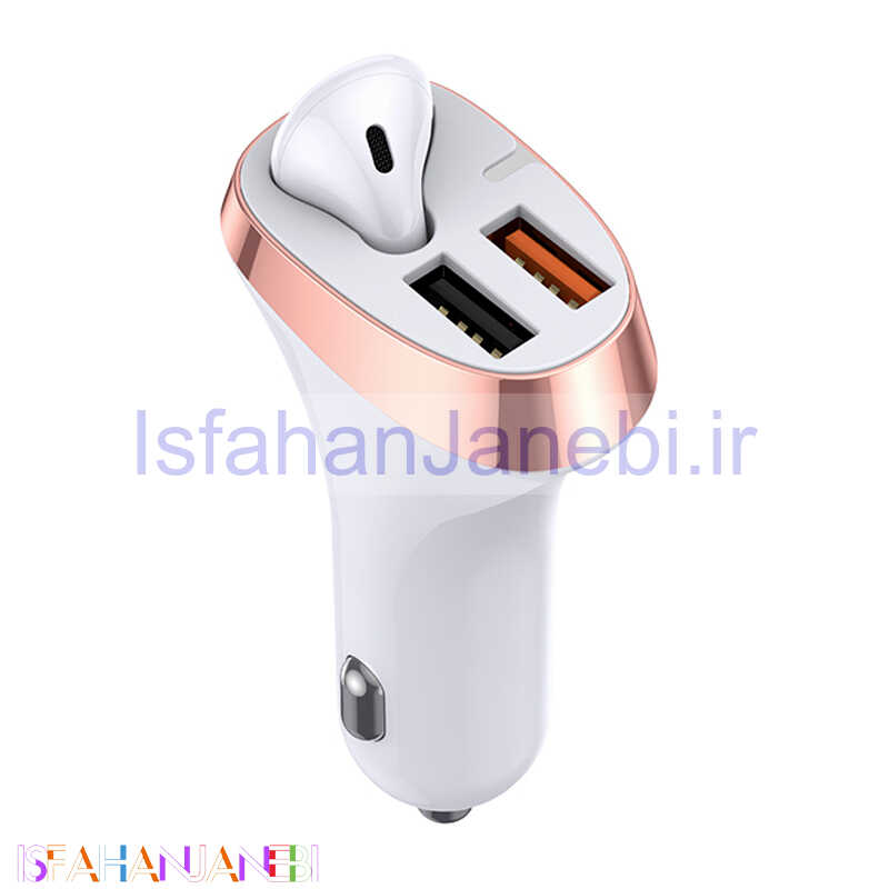 اصفهان جانبی-هندزفری بلوتوثی Joyroom JR-CP2 + شارژر فندکی