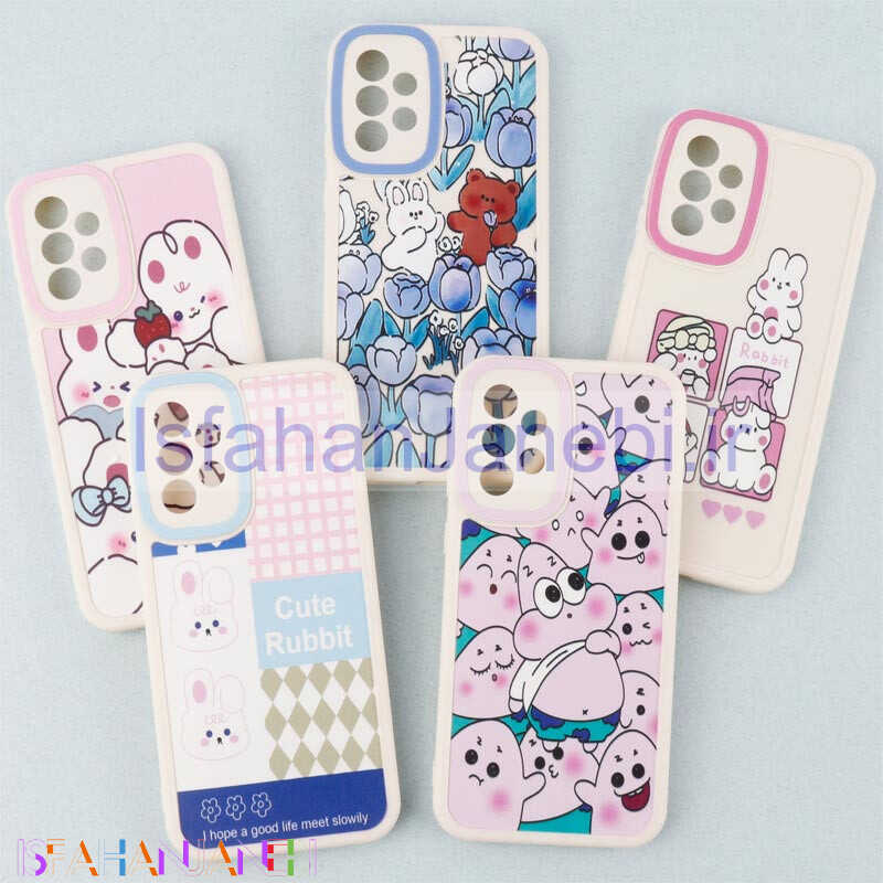 اصفهان جانبی-قاب طرح کارتونی محافظ لنزدار Samsung Galaxy A73