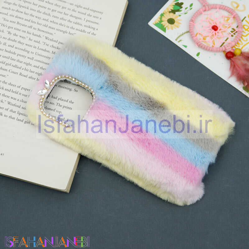 اصفهان جانبی-قاب پشمالو رنگین کمانی آیفون iPhone 13 Pro Max