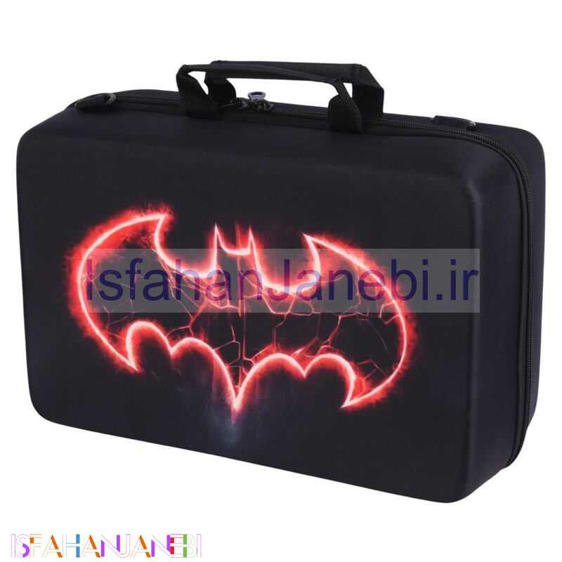 اصفهان جانبی-کیف کنسول بازی PS5 Slim طرح Batman کد 3