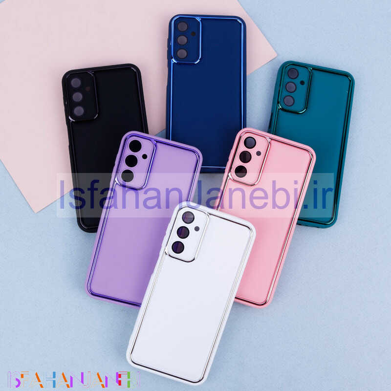 اصفهان جانبی-قاب دور براق رینگی محافظ لنزدار Samsung Galaxy A24 4G