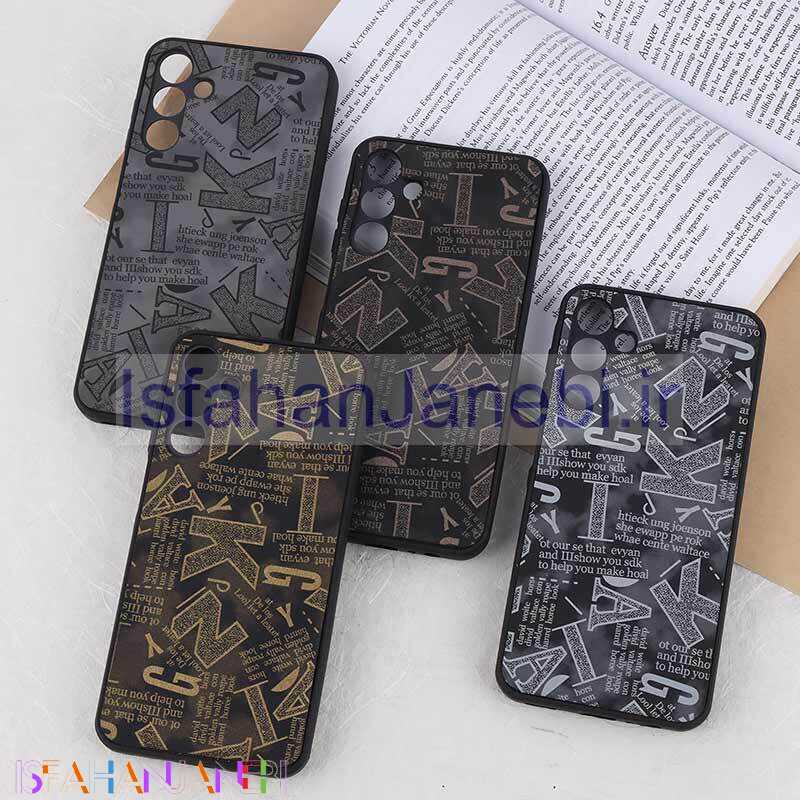 اصفهان جانبی-قاب PC سامسونگ Galaxy A15 محافظ لنزدار طرح لاتین