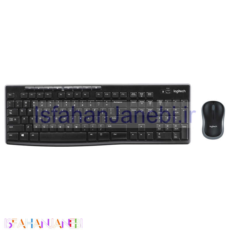 اصفهان جانبی-کیبورد و موس بی سیم لاجیتک MK270