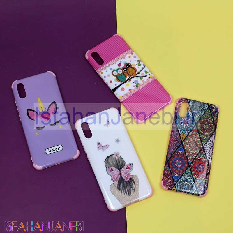 اصفهان جانبی-قاب فانتزی برجسته اکلیلی صورتی شیائومی Redmi 9A