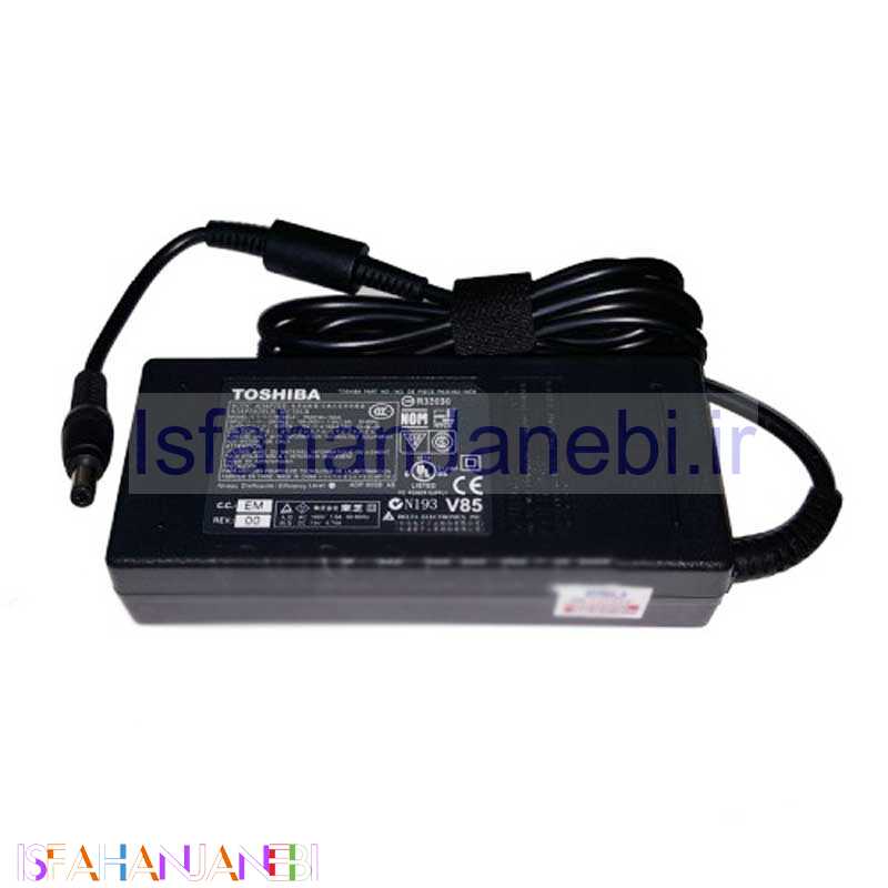 اصفهان جانبی-شارژر لپ تاپ Toshiba 19V 4.7A