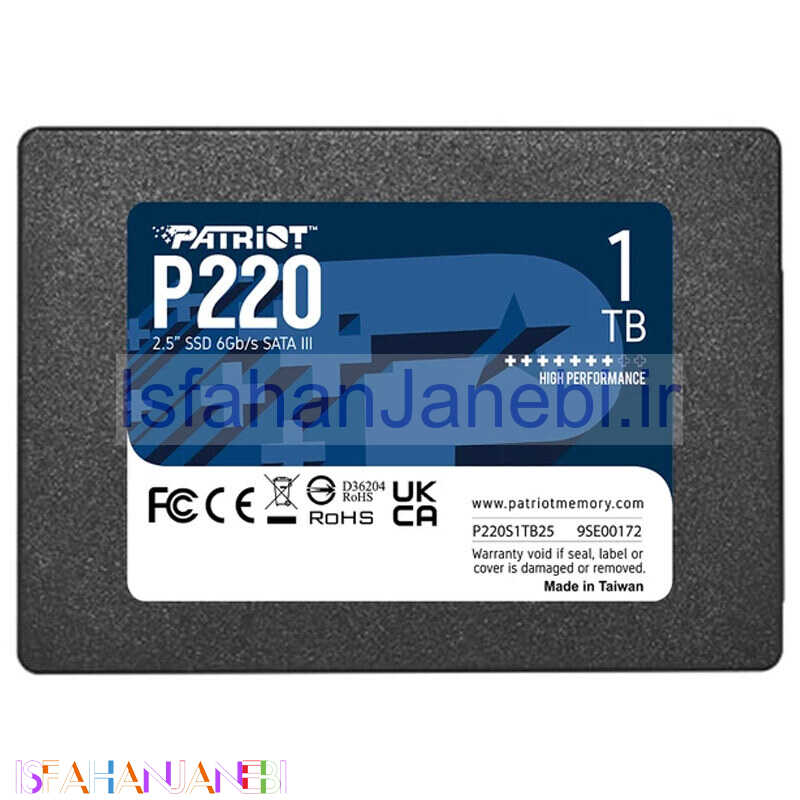 اصفهان جانبی-حافظه SSD پاتریوت Patriot P220 1TB