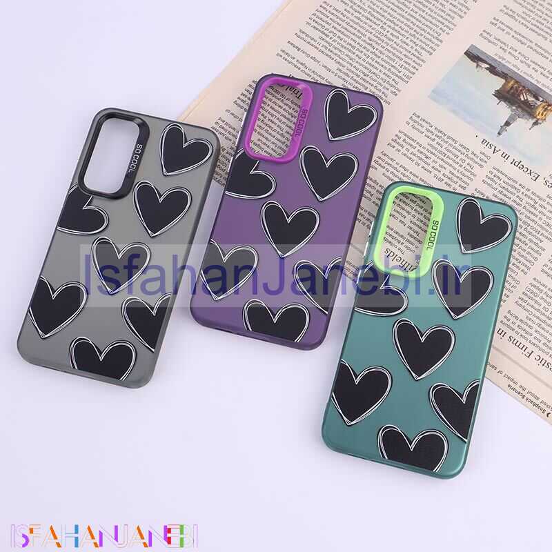 اصفهان جانبی-قاب So Cool سامسونگ Galaxy A55 طرح قلب