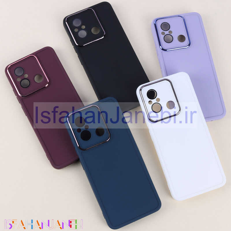 اصفهان جانبی-قاب متال محافظ لنز شیشه ای Xiaomi Redmi 12C