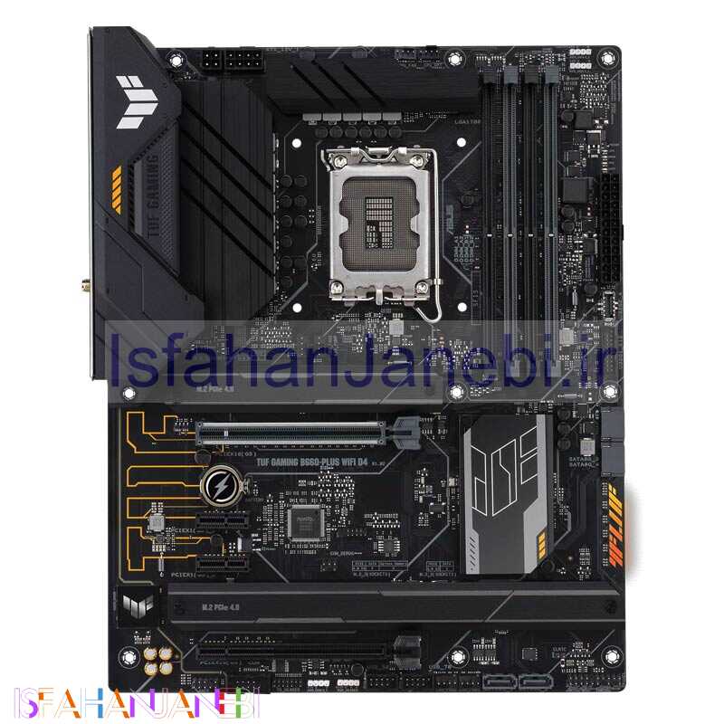 اصفهان جانبی-مادربرد ایسوس TUF GAMING B660-Plus WIFI D4