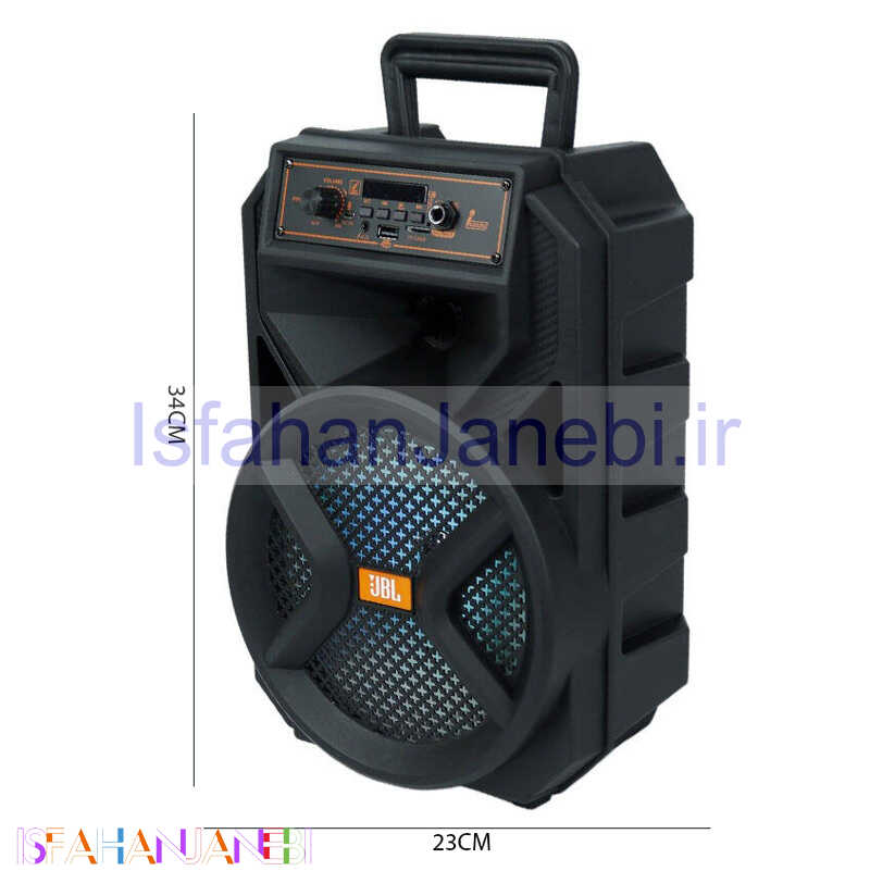 اصفهان جانبی-اسپیکر چمدانی بلوتوثی رم و فلش خور JBL Part Box 110
