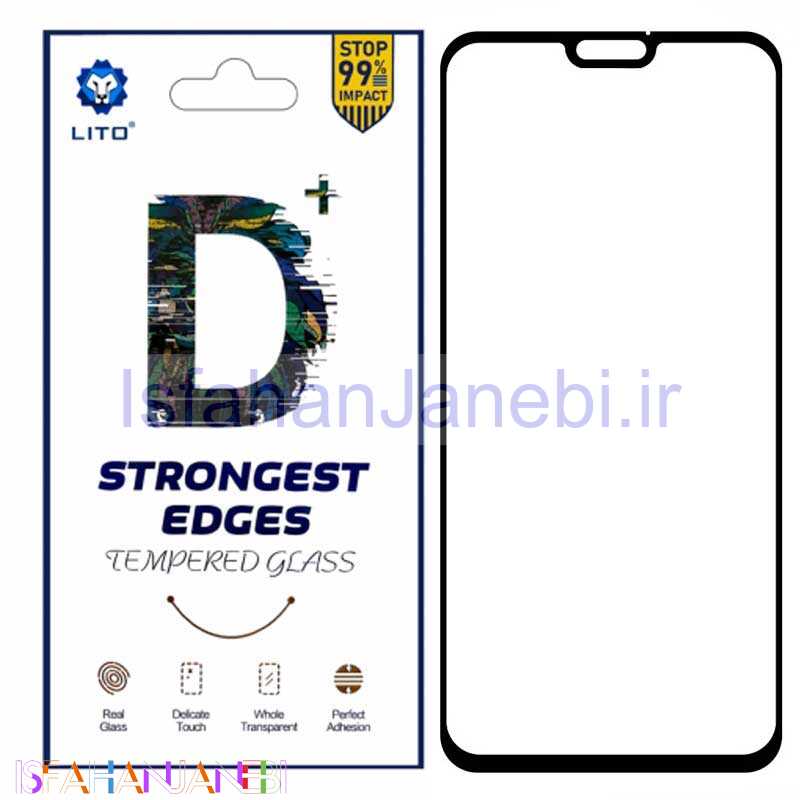 اصفهان جانبی-گلس +D لیتو Huawei Honor 8X مشکی