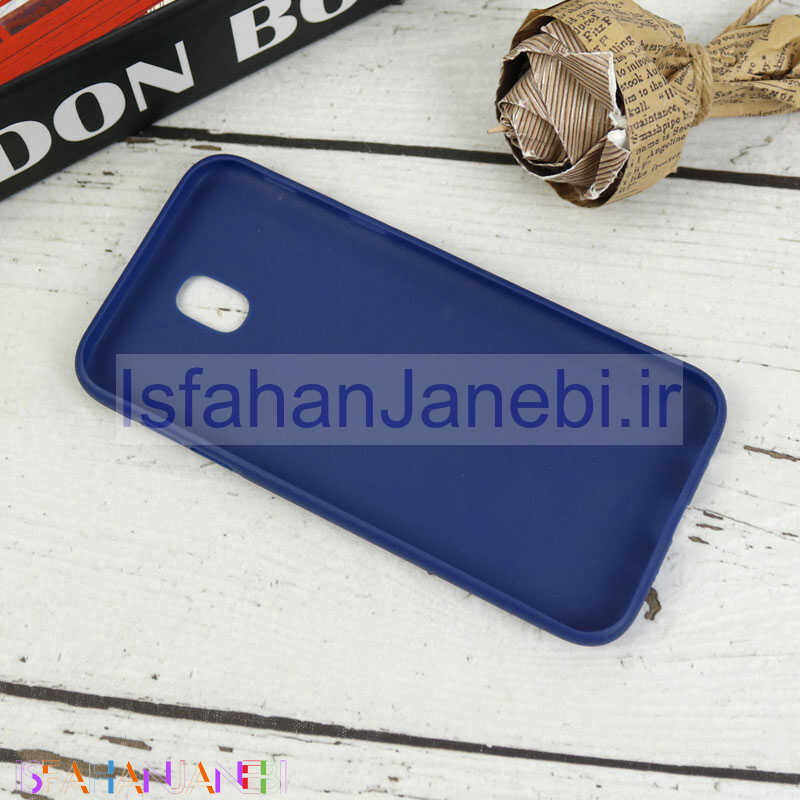 اصفهان جانبی-قاب ژله ای طرح کنفی Samsung Galaxy J5 Pro سرمه ای