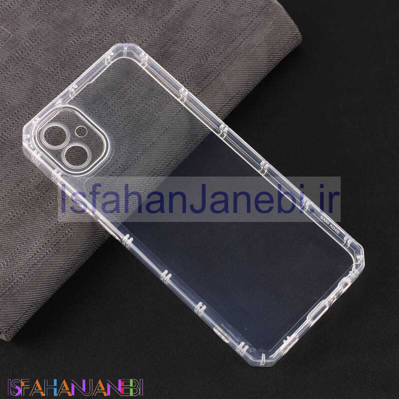 اصفهان جانبی-قاب ژله ای بی رنگ سامسونگ Galaxy A04e محافظ لنزدار