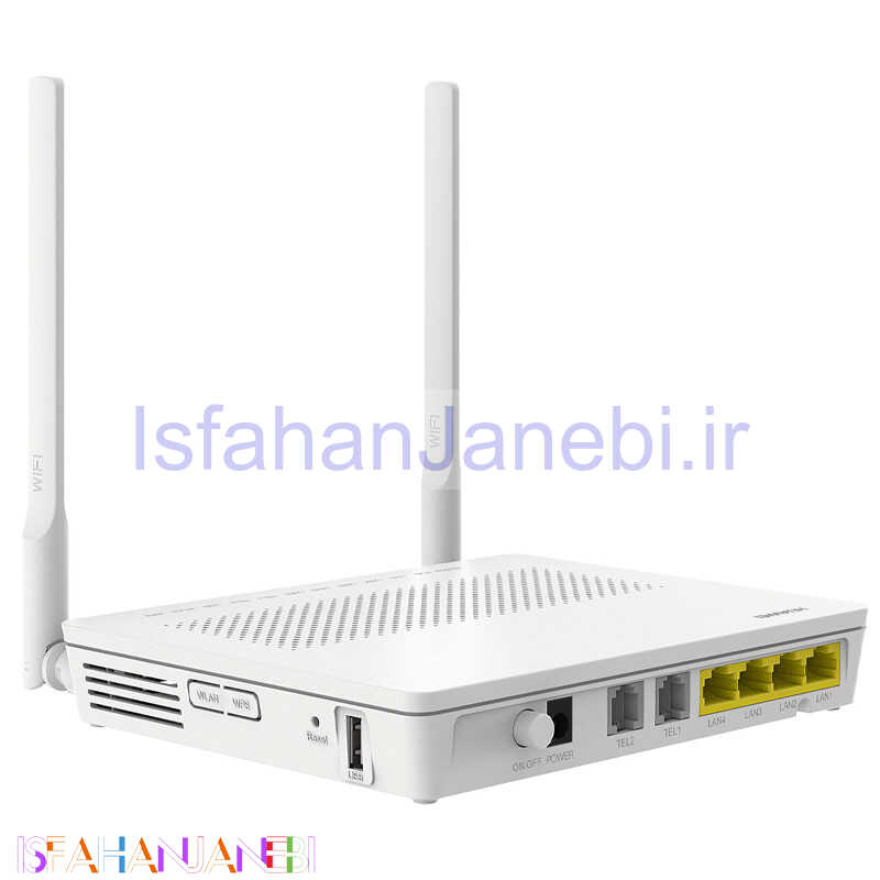 اصفهان جانبی-مودم روتر فیبر نوری هواوی Echolife HG8245H