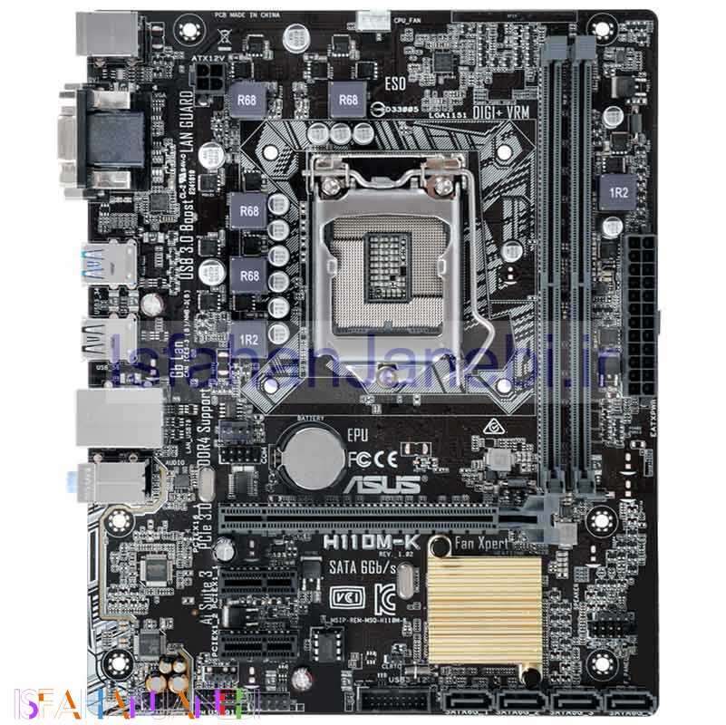 اصفهان جانبی-مادربرد ایسوس H110M-K DDR4